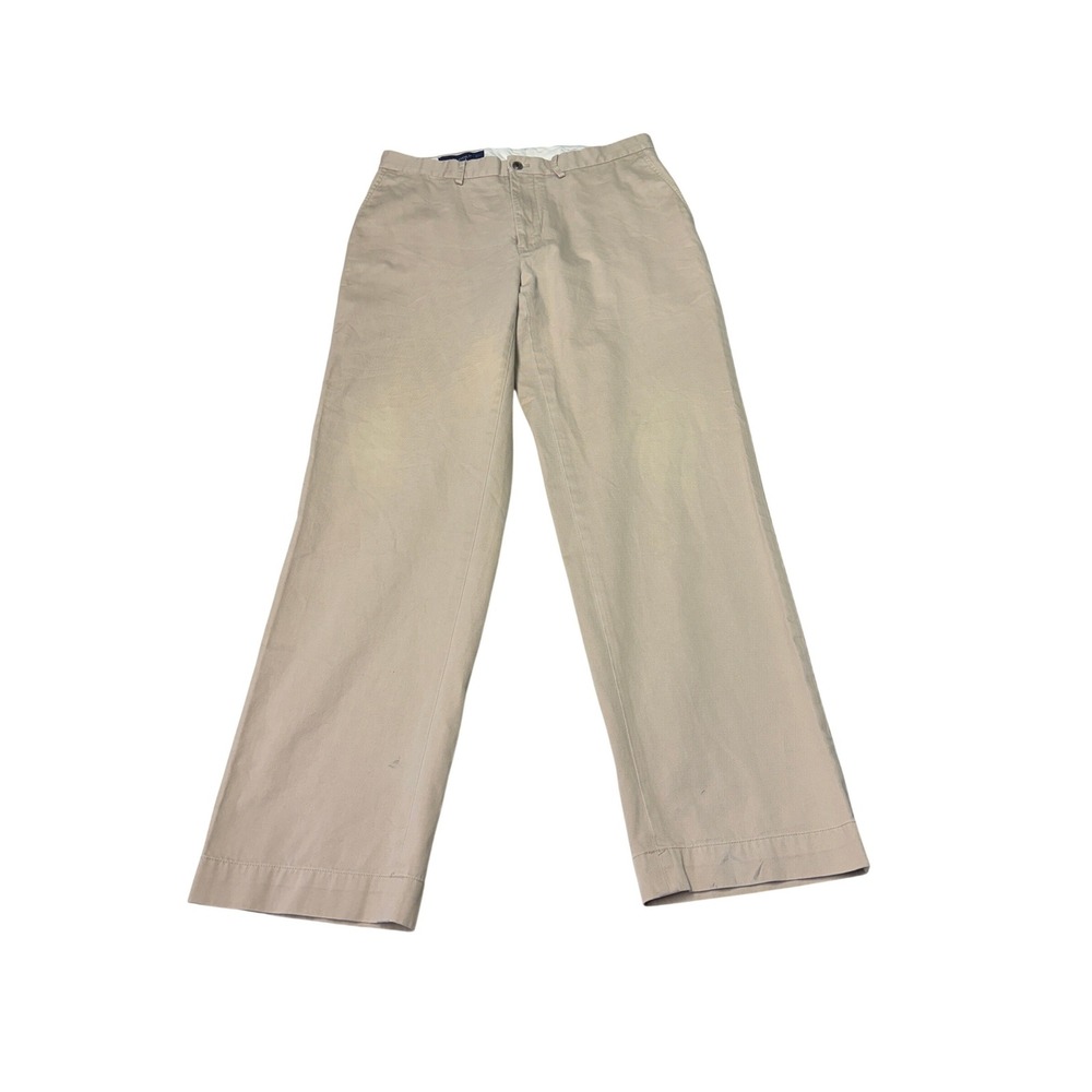 Polo Golf Ralph Lauren Mens Khaki Chino Pants Pima Cotton 34x30 Tan